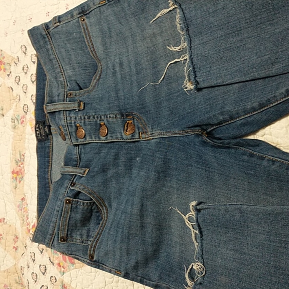 JCrew high rise jeans